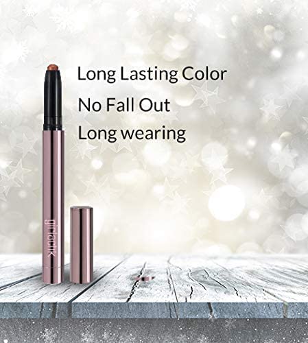 Girlactik Shadow Stick – Long-Wearing Cream Eyeshadow Stick, Blendable & Smudge-Resistant Eye Makeup – Vegan, Cruelty-Free, Easy One-Swipe Application (Desert)