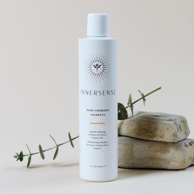 INNERSENSE Organic Beauty - Natural Pure Harmony Hairbath Shampoo | Non-Toxic, Cruelty-Free, Clean Haircare (32oz Refill Pouch)