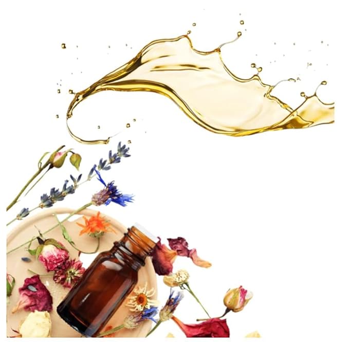 Green + Lovely Body Oil Moisturizer After Shower Premium Certified Organic Moisture For Dry Skin Vitamin E Moisturizing Baby Oils, 8 Fl Oz (8 Fl Oz Body Oil, Lavender Rose)