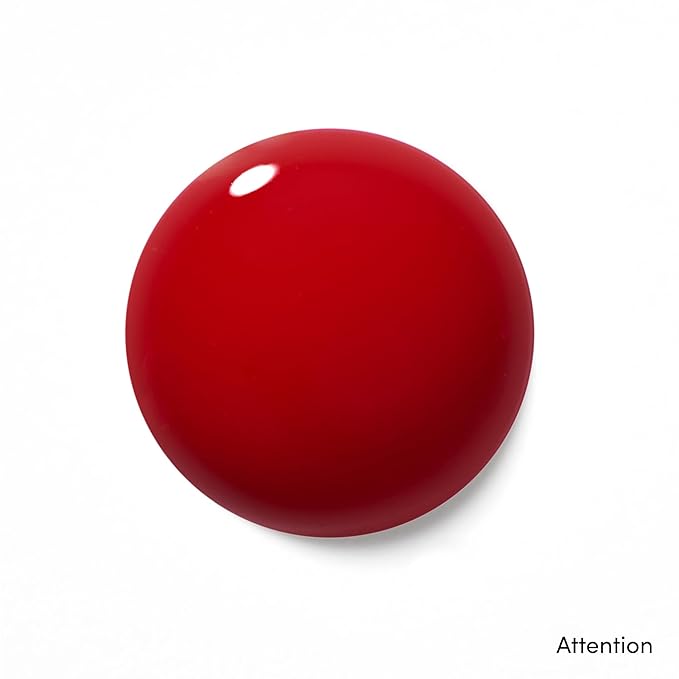 Dashing Diva One Gel Color Duo - Reds - Sonic & Attention - 3-in-1 Base Coat, Nail Color & Top Coat - Gel Nail Polish Set - Contains 2 Colors