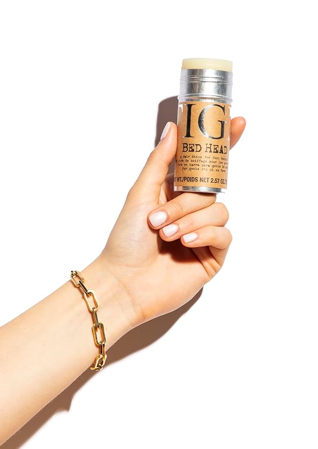 TIGI Bed Head Hair Wax Stick – Strong Hold with Triple Wax Formulation for Slick Back Hair Styling and Smoothing Flyaways, 2.57 oz