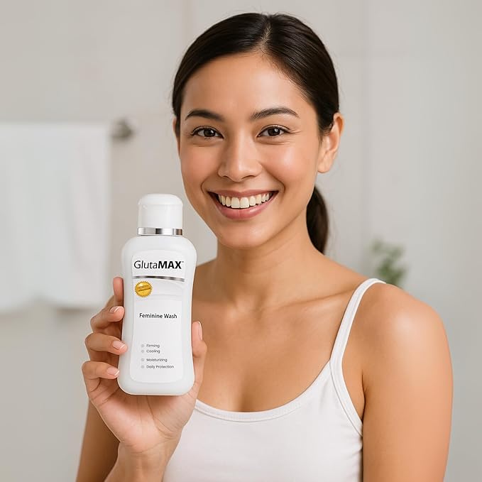 Tone and Firm Feminine Wash, Daily Hygiene with Glutathione Tea Tree and Collagen Intimate Cleanser for Women - 50ml