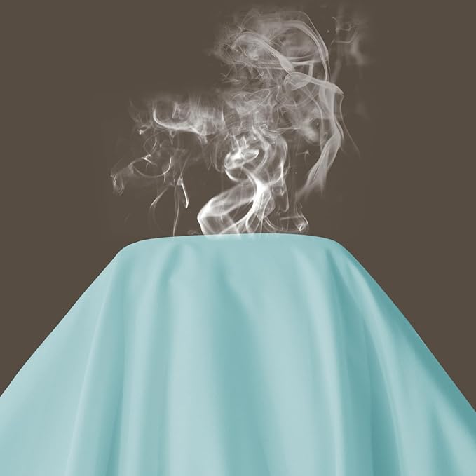 Maple&Stone Twin Flat Sheet 6 Pack,Premium Soft & Breathable,Brushed Microfiber Fabric,Anti-Shrinkage & Non-Fading,Bulk Flat Sheets Only Twin Size(Light Blue)