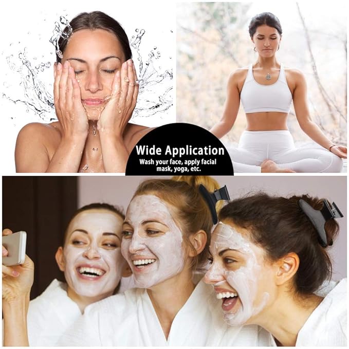 Ondder Hair Clips, 12 Pack - Butterfly Hair Clips Clamps Claws Pro Salon Hair Clips for Cutting, Styling, Sectioning, Coloring Hair - Hair Accessories for Women Girls