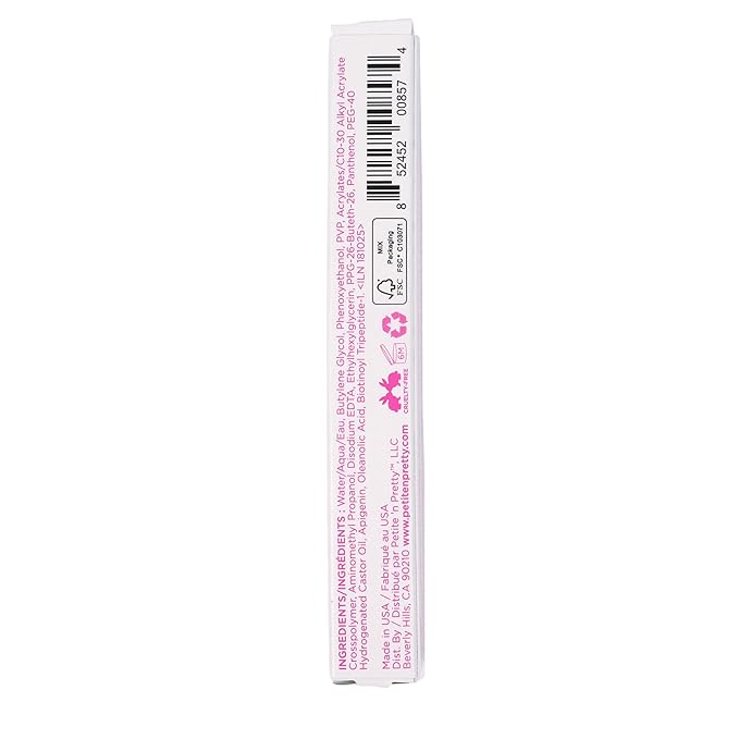 Petite 'n Pretty Featherlight Clear Mascara and Brow Gel Duo - Makeup for Kids,Tweens and Teens -Dual Purpose Clear Finish for Brows and Lashes - Non-Toxic & Made in the USA