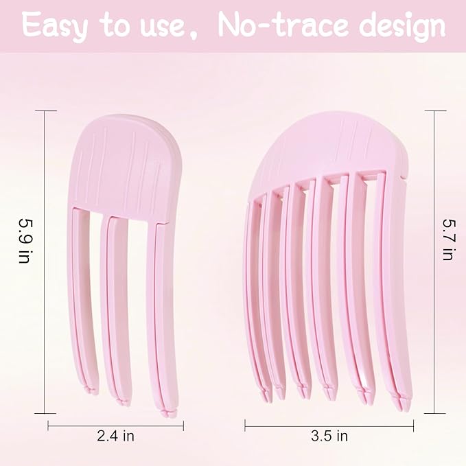 Volumizing Hair Clips for Women 2PCS, Hair Volume Clip Styling Tools Volumizing Comb for Fluffy Bangs Clips for Root Lift, Root Booster Clips