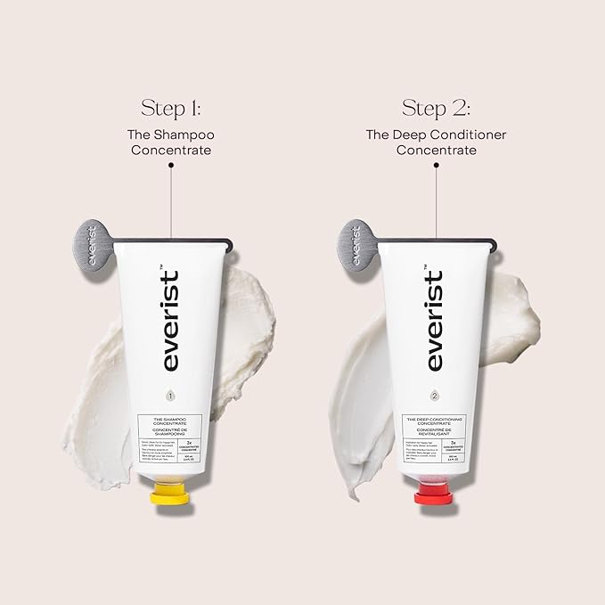 Everist Deep Conditioning Concentrate – 2-in-1 Daily Conditioner & Mask for Dry, Damaged, Frizzy Hair – Glycerin, Aloe Vera, Pumpkin Seed & Baobab Seed Oil – Vegan, Plant-Based, 3.4 fl oz - TIN