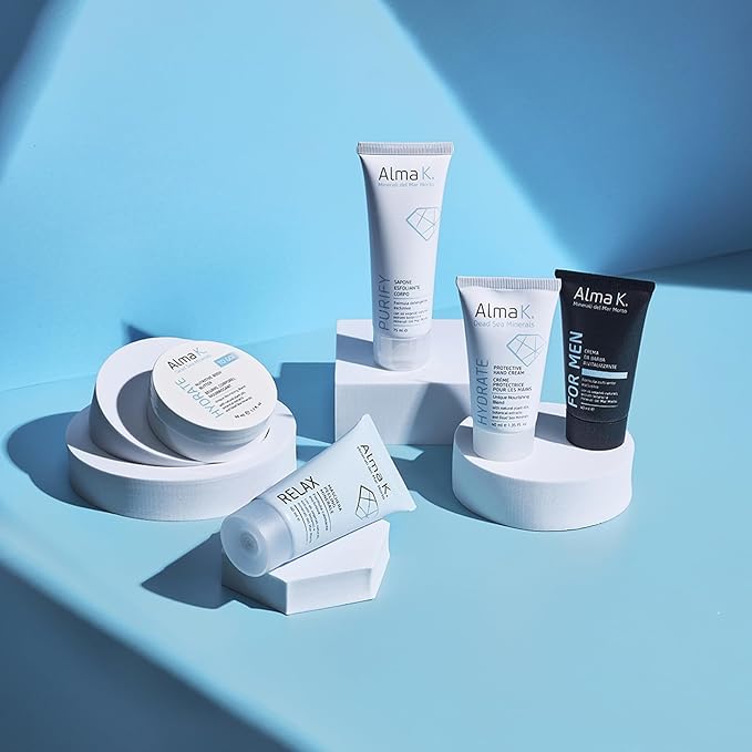 Alma K Protective Hand Cream - Hand Cream for Women - Cocoa Butter Lotion - Moisturizing Lotion for Dry Hands - Hand Lotion for Dry Skin - 1.3 oz