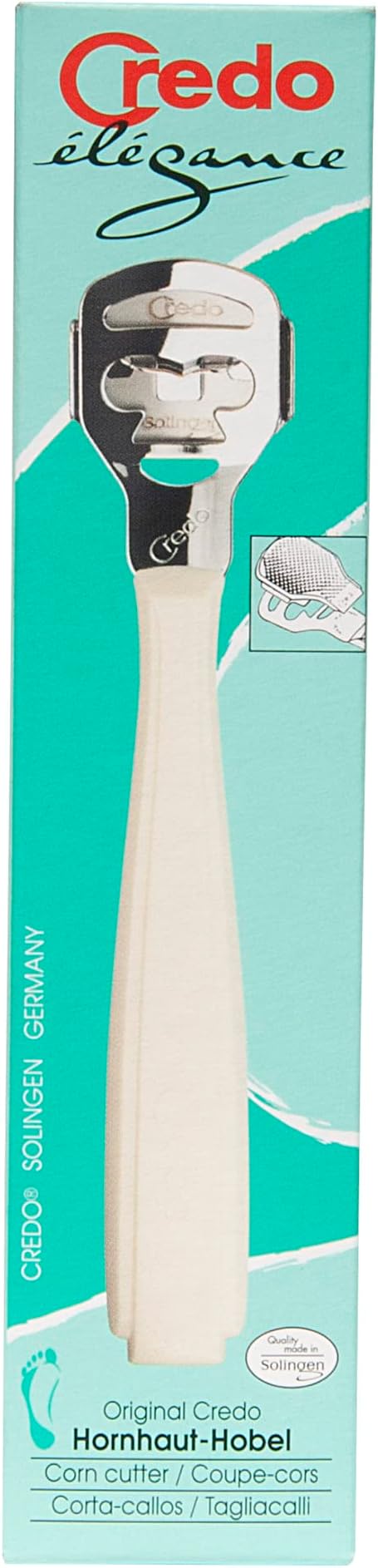 Credo Solingen Original Planer Pedicure Tool for Callus and Rough Skin Removal, Durable and Easy-to-Use Foot Care Tool