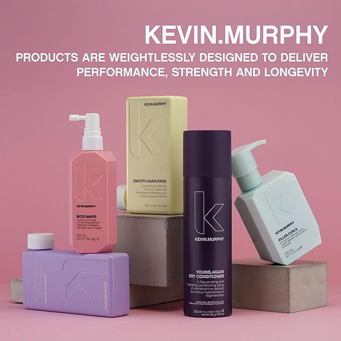KEVIN.MURPHY REPAIR-ME.WASH - Moisturising Hair Repair Shampoo - Hydrating Frizz Control Shampoo - Sulphate & Paraben Free Hair Care - 250 ml / 8.4 fl oz (Pack of 2)
