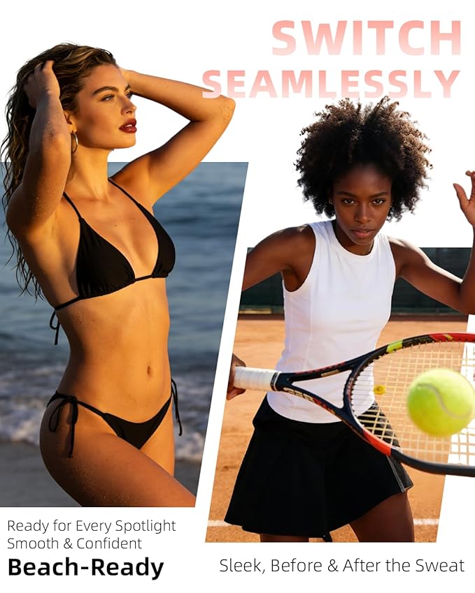 Ufree Bikini Trimmer Electric Razors for Women, Rechargeable Pubic Hair Trimmer Electric Shaver for Legs Body Hair, Bikini Shaver IPX7 Waterproof, Rose Red