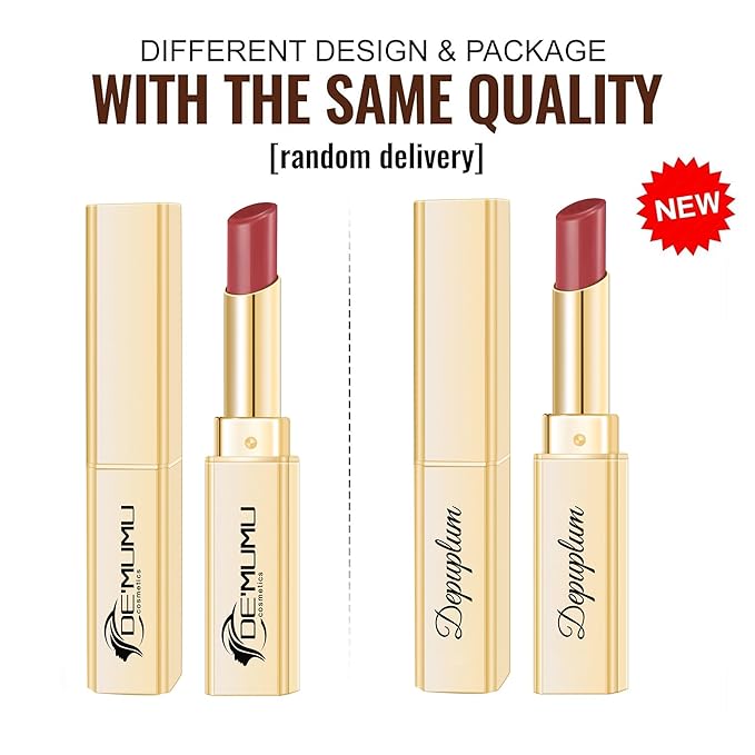 Depuplum Berry Red Lipstick for Women Hydrate Lipstick Glossy Moisture Lip Gloss Sheer-Medium Coverage Long Lasting Lipsticks for Dry Lips, DM101 Cranberry