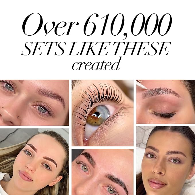 Brow Lamination & Lash Lift Professional Limited Edition Kit – ONE V SALON PRO – Up to 30 Applications – UK Made – Vegan & Cruelty-Free