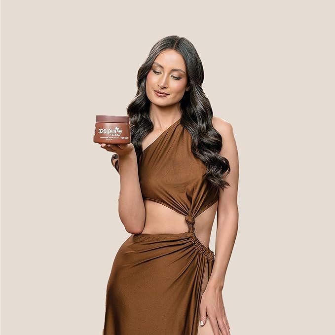 Rev320 320Pure Hair Mask for Damaged Hair 16oz, Mascarilla para el cabello, Deep Conditioning Mask for Dry, Frizzy, Color-Treated & Curly, Hydrating Treatment for Growth & Repair