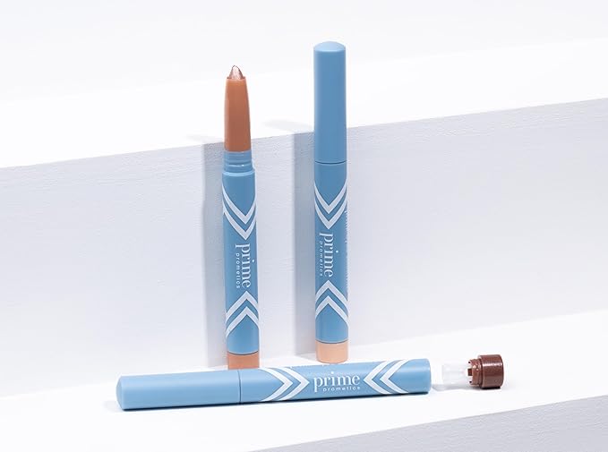 PRIME PROMETICS PrimeEyes Eye Brightener for Mature Women – Creamy Eye Shadow Sticks – Easy Application, Quick Eye Lift Effect – Hypoallergenic, Long Wear, Water-Resistant (Afterglow)