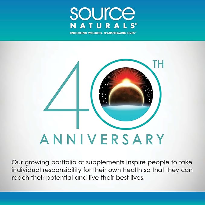 Source Naturals Serene Science GABA 750 mg Calm Mind - 180 Tablets