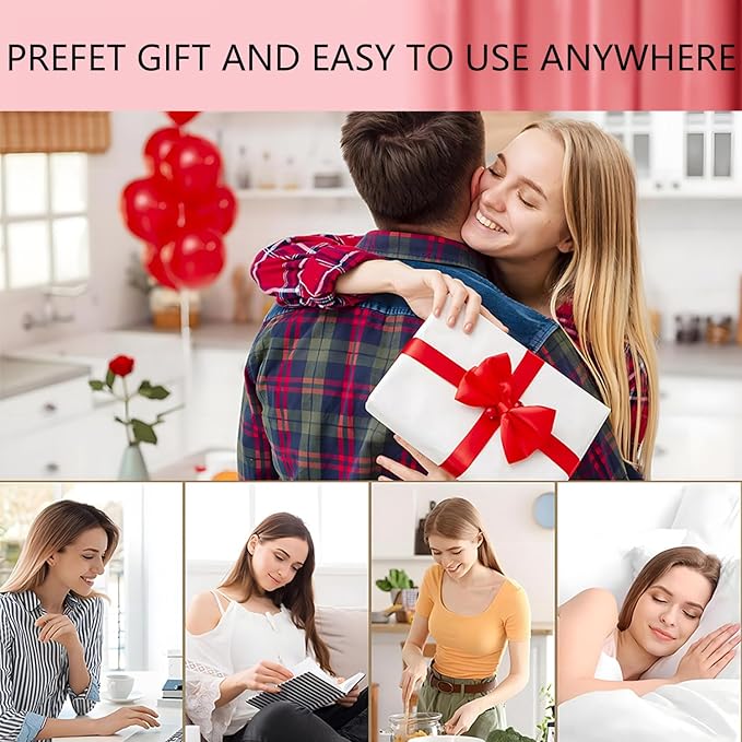 Overnight Heatless Hair Curler- 4 Piece Set- Jumbo Heatless Curls- Satin Flexi Rods to Sleep in- No Heat Curler Overnight Sleeping Curls Styling Tools- Gentle Rollers for All Hair Types