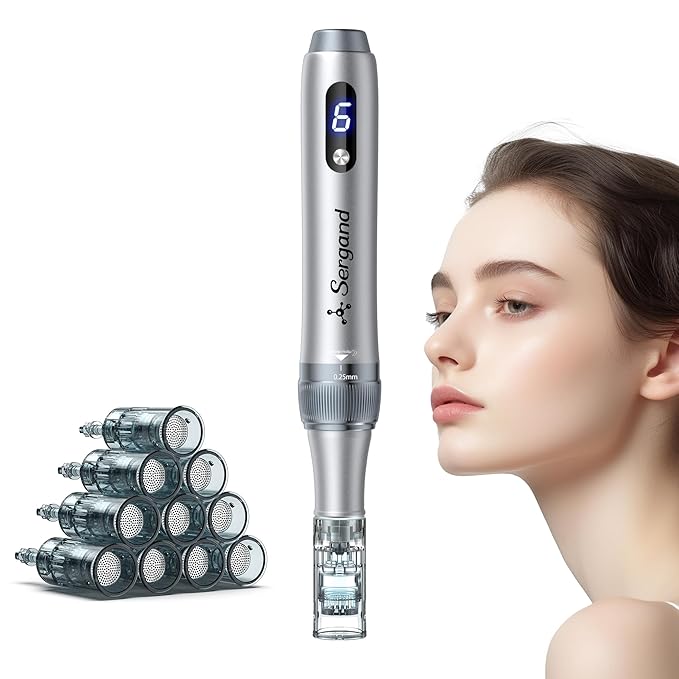 Sergand 0.25mm Derma roller pen,The needle length is 0.25mm