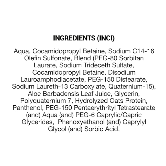 All in One Body and Beard Wash, Hair Shampoo & Body Wash - Enriched with Aloe Vera, Vitamin B5, Oat Proteins for Complete Beard & Body Care, Conditions, Hydrates & Softens Hair – Unscented 228 g (8oz)