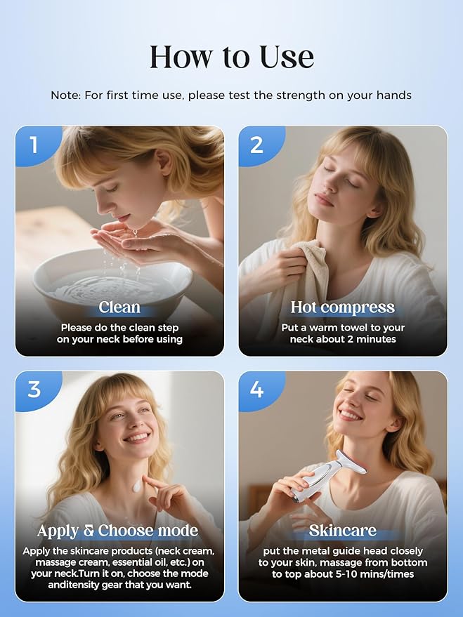 Red Light Therapy for Face & Neck, Face Massager Tool for Anti-Aging, Skin Facial Sculptor, 7-Color LED Phototherapy Device with Lifting, Heat & Vibration, Firming, Rechargeable Beauty Tool