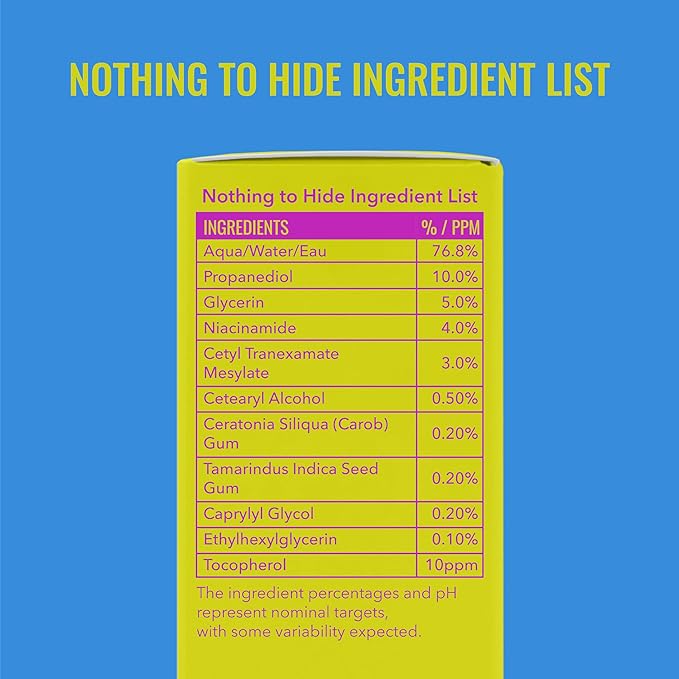 Good Molecules Discoloration Correcting Serum Pack 3 – 30 ml Each | Tranexamic Acid & Niacinamide Serum for Dark Spots and Hyperpigmentation, Skin Care for Face