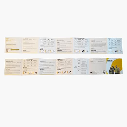 CAMBIVO 1 Pair Ankle Compression Sleeve for Men & Women โ Soft, Breathable Support for Plantar Fasciitis, Achilles Tendonitis, Swelling & Sports Recovery โ Easy to Wear, All-Day Comfort Fit