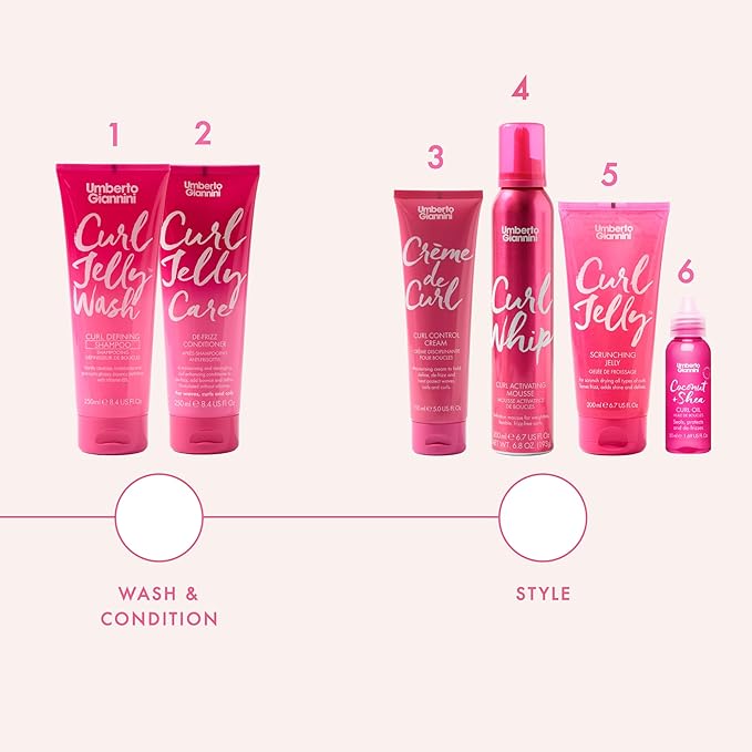 Umberto Giannini Creme De Curl Control Cream, Vegan & Cruelty Free Curl Control Cream, 150 ml