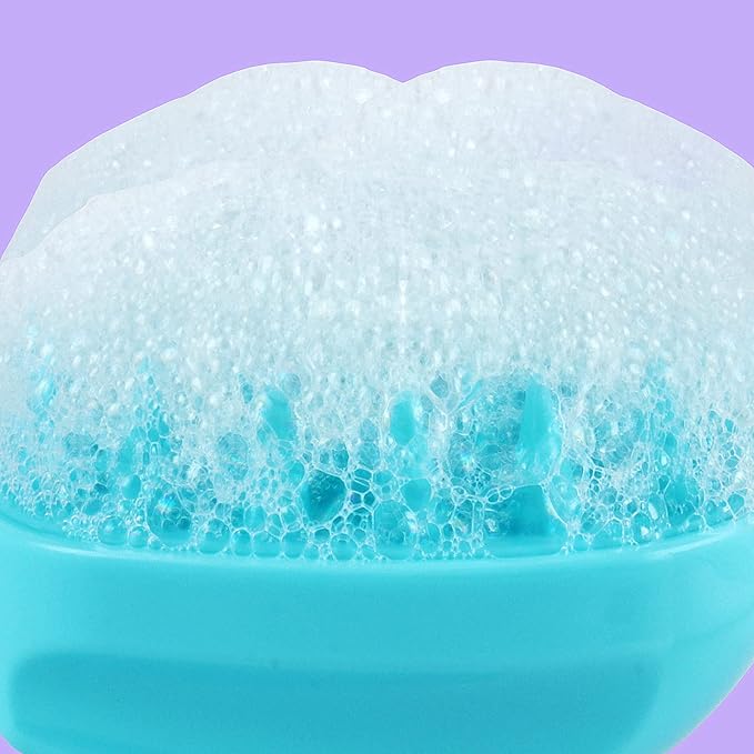 Scalp Massager Shampoo Brush, Hair Scalp Scrubber Shower Hair Brush Head Massager for Stress Relax Hair Growth, Dandruff Brush Scalp Exfoliator for Women Men Kids Pets, Blue