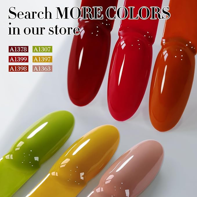 Double Rhythm Gel Polish 15ML Jelly Sheer Pastel Light Milky Color Pearl White Bottle 1 PC 0.5 OZ Full Size Nail Art Salon at Home (Maroon-D1399)