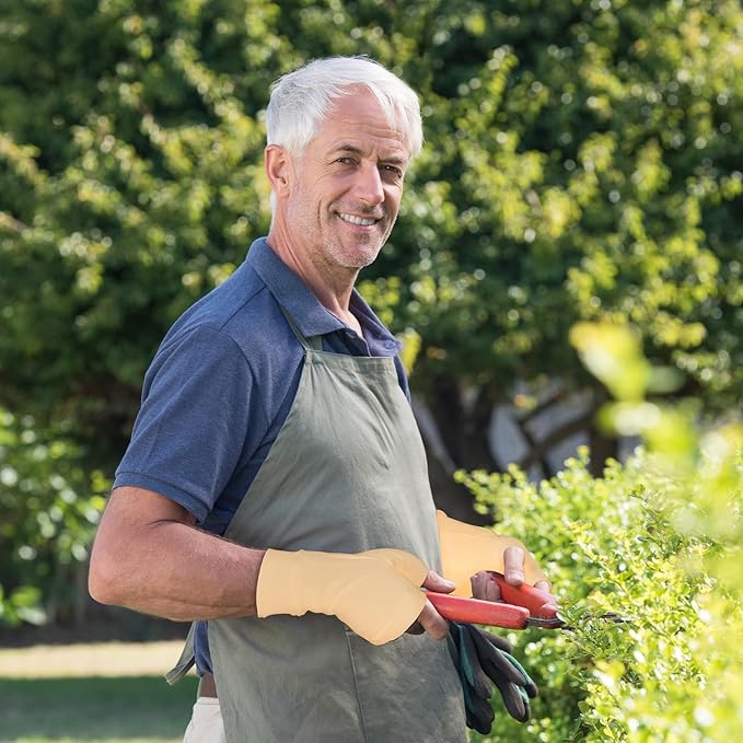 3 Pairs Elderly Skin Thin Protector Gloves Tone Fingerless Gloves Bruise Abrasions Protective Covering Men Women