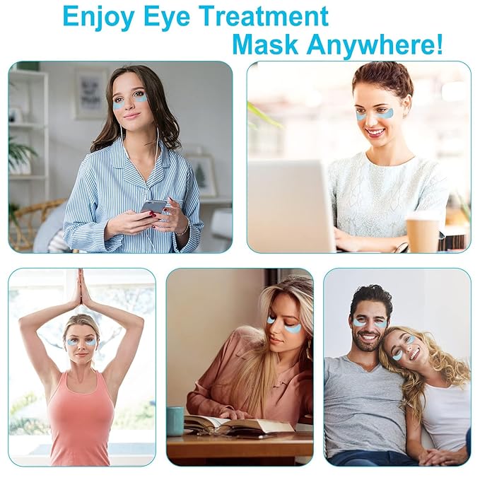 LAVONE Under Eye Patches-30 Pairs Hydrating & Anti-aging Eye Mask Skin Care for Dark Circles and Puffiness,Reduce Wrinkles,Eye Bags and Fine Lines,Eye Masks for Women and Man