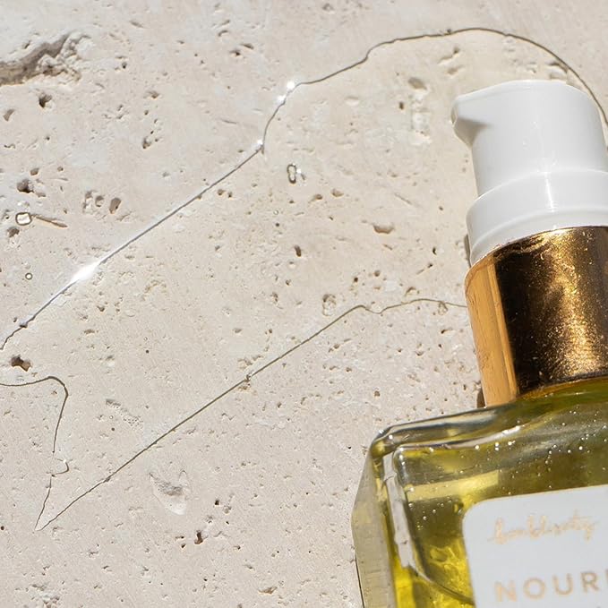 Bonblissity Nourishing Body Oils for Women, 2oz Travel Size - Citrus Scented Body Oil, Non-Greasy Non-Comedogenic, Vitamin E Hydrating Moisturizer for Men and Women with Dry or Sensitive Skin