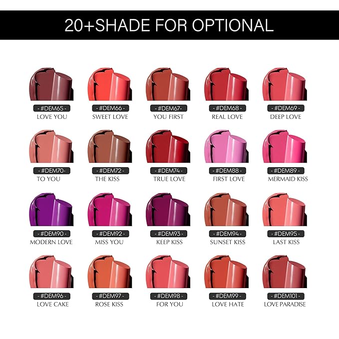 Depuplum Black Berry Lipstick for Women Hydrate Glossy Lipstick Moisture Lip Gloss Sheer-Medium Coverage Long Lasting Lipsticks for Dry Lips (DM65 Berry)