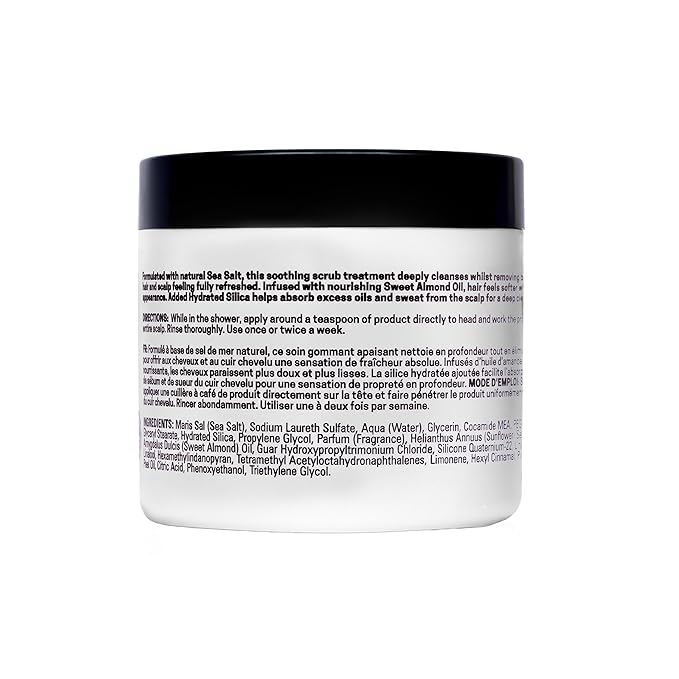 Slick Gorilla Scalp Scrub with Sea Salt, Exfoliating Cleanser for Oily Hair & Build Up, Deep Cleansing Head Scrub & Scalp Treatment, Detox Care for Fresh Roots, and Healthy Looking Hair