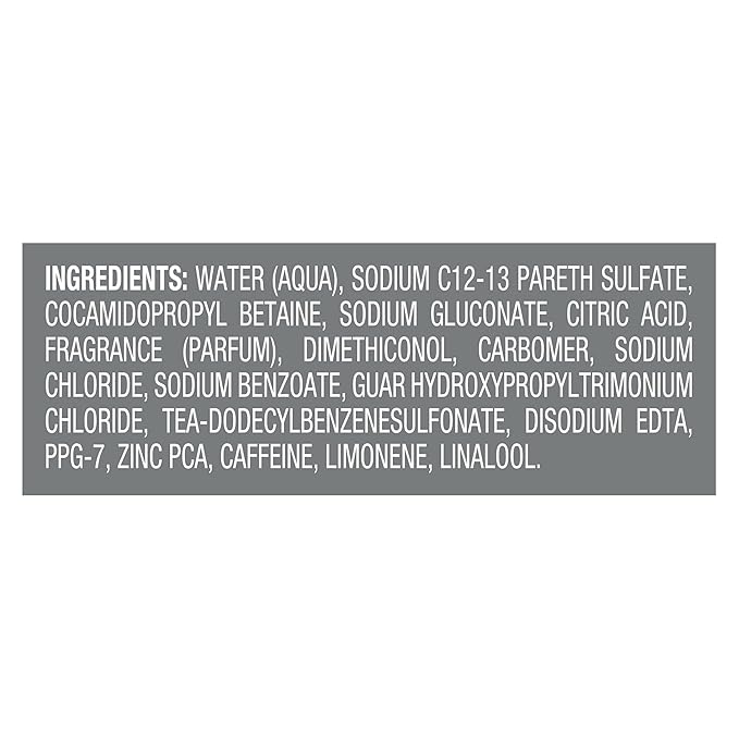 DOVE MEN + CARE Shampoo 1 ct Hydration Fuel to Seal Moisture & Smooth Hair, with Caffeine, 18 FL OZ (Pack of 2)