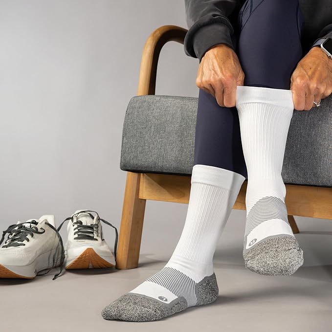 OrthoSleeve WC4 Diabetic & Neuropathy Compression Socks, Non-Binding for Men & Women, Improve Circulation & Edema