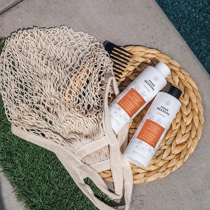 No nothing Hair Repair Shampoo for dry damaged hair - Fragrance Free - fortified with Amino Acids 10.15 oz