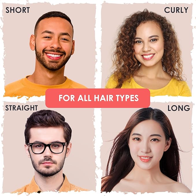 Hair Fibers for Thinning Hair For Women, Men. Plant-Based Formula for Instant Hairline & Bald Spot Coverage. Non-Itchy, Easy to Wash Out (Medium Brown)