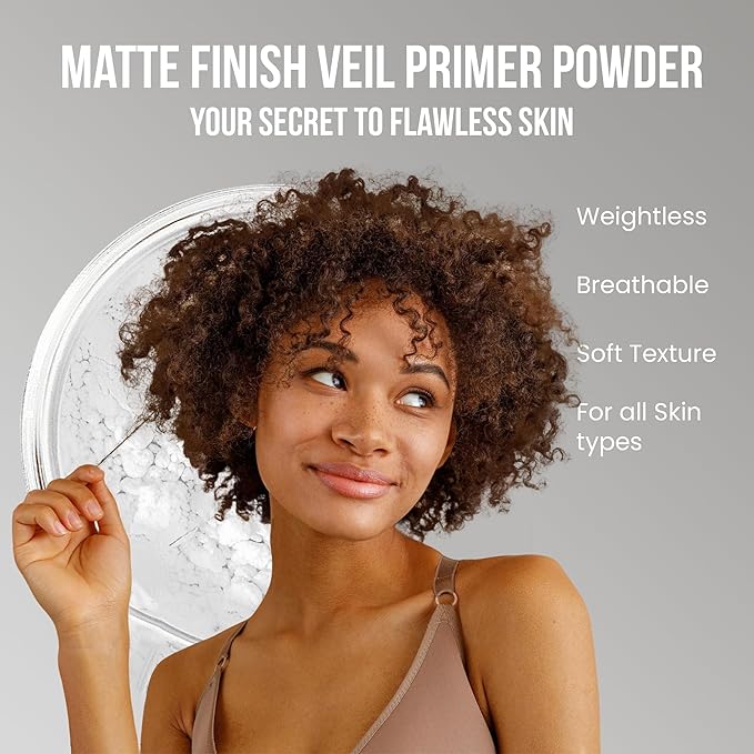 EVERYDAY KIT (EBONY) Full Size Mineral Makeup Set Matte Foundation Bare Face Sheer Powder Cover