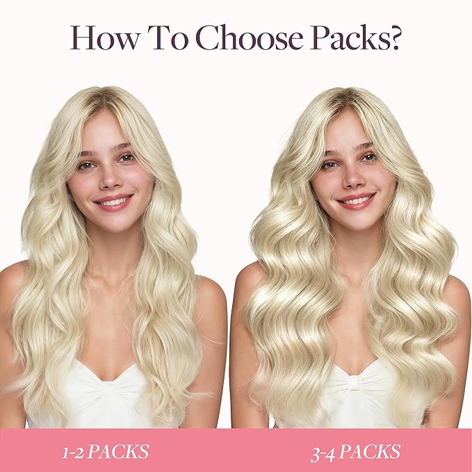 GOO GOO Tape in Hair Extensions Human Hair, 60A Platinum Blonde, 12inch 40g 20pcs, Skin Weft Seamless Invisible, Silky Straight with Thick Ends, Remy Human Hair