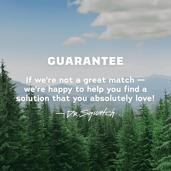 Dr. Squatch Natural Men’s Deodorant – Aluminum Free Natural Deodorant Men with Charcoal & Postbiotics for 72-Hour Odor Protection – Sierra Storm + Sandalwood Summit, 2.65oz Stick (2-Pack)