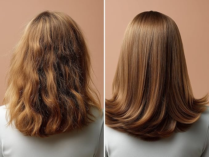 GK HAIR Oil - Argan Oil Heat Protectant Serum - Lightweight Hair Serum - Perfect For Keratin, Frizzy, Curly, Dry & Damaged Adds Shine and Smooths - Paraben, Phthalate and Sulfate Free 1.69 Oz