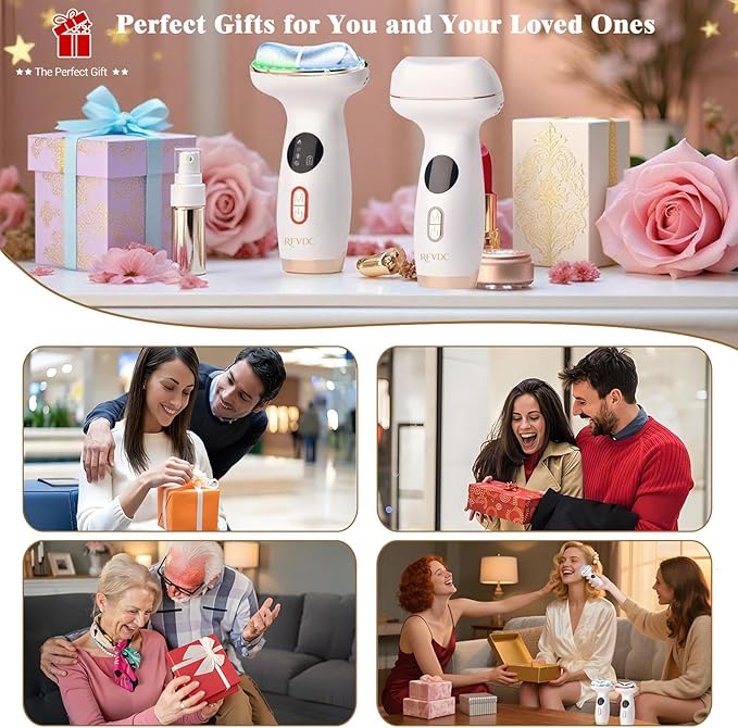 Cold Heat Facial Massager for Face Neck Tightening Lifting Depuffing,7-in-1 Red Light Therapy Sculptor Tool& Depuffer Wand,Cooling LED Electric gua sha Lift Device,Reduce Forehead Frown Smile Lines