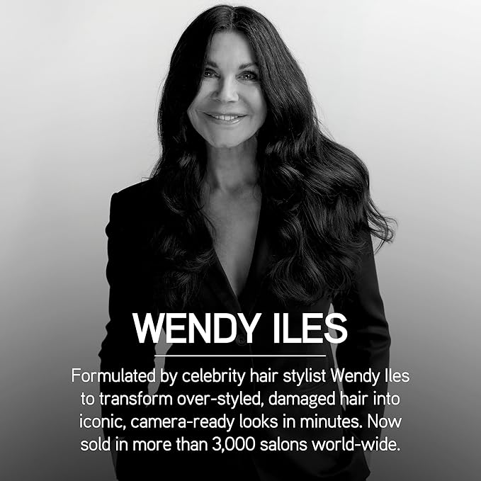 ILES FORMULA Weightless Styling Cream & Finishing Serum with Heat Protection, Non-Greasy Hair Repair Treatment for Damaged Hair, Anti-Frizz Blow Dry Product with Silk Extract & Macroloba Seed (200mL)