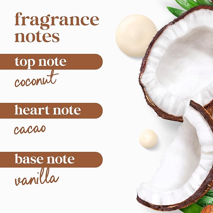 Dove Body Wash with Pump Restore Coconut & Cocoa Butter for 24hr Lotion-Soft Skin Moisturizing Skin Cleanser with No Sulfates No Parabens 30.6 Oz