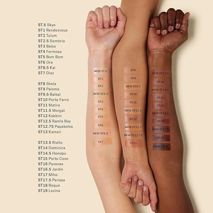 ILIA - Super Serum Skin Tint SPF 40 | Non-Comedogenic, Vegan, LIghtweight to Help Against Blue Light, + Pollution while Hydrating, Smoothing, + Refining (Rendezvous ST1, 1 fl oz | 30 ml)