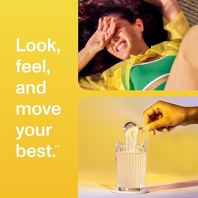 Vital Proteins Collagen Peptides Powder, Collagen Supplements, Hair & Skin Health, 14 Servings, Lemon