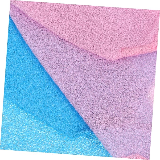 Beaupretty 2pcs Exfoliating Back Scrubbers Body Exfoliating Towels for Smooth Skin Versatile Bathing Tool for Men Women Deep Cleansing Skin Texture Improvement for Shower Use