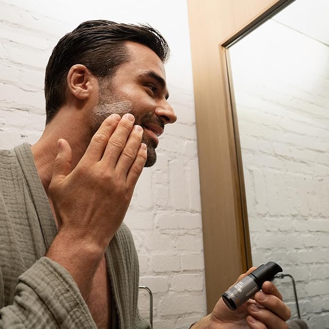 MANSCAPED® The Chairman™ PRO Package - Men’s Electric Face Shaver with Two Interchangeable Blades, SkinSafe® Four-Blade Foil & Stubble Trimmer, Power Shave Gel, Face Shave Soother Aftershave