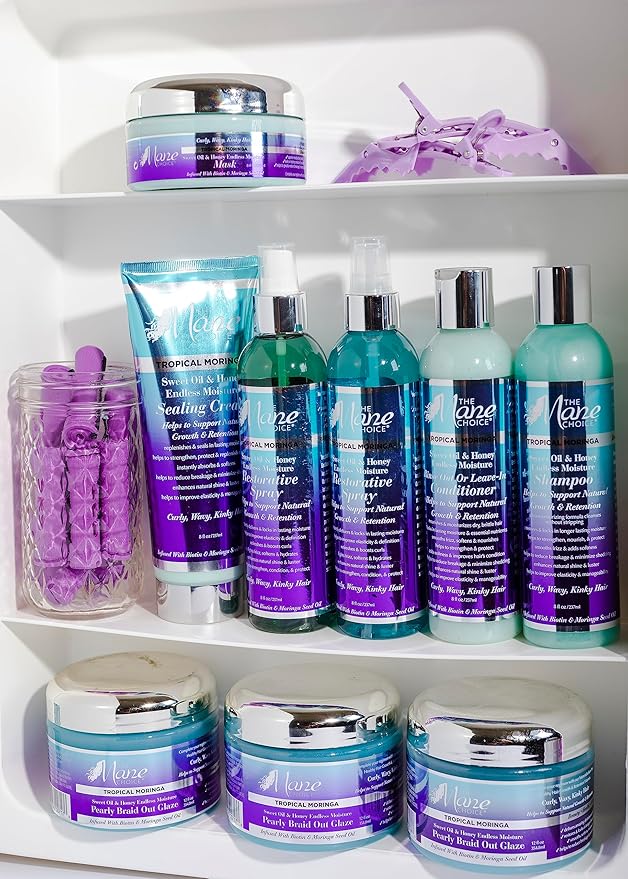 The Mane Choice Tropical Moringa Sweet Oil & Honey Endless Moisture Mask, 8 Ounce